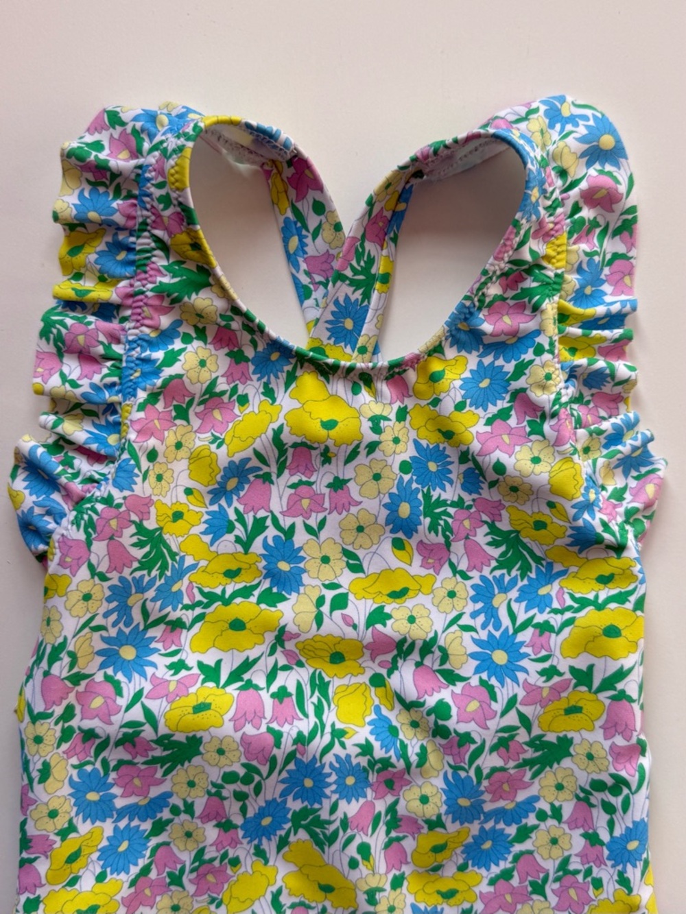 Jacadi Baby Girl Liberty Floral One-Piece Swimsuit - Size 18M - Picture 2 of 15